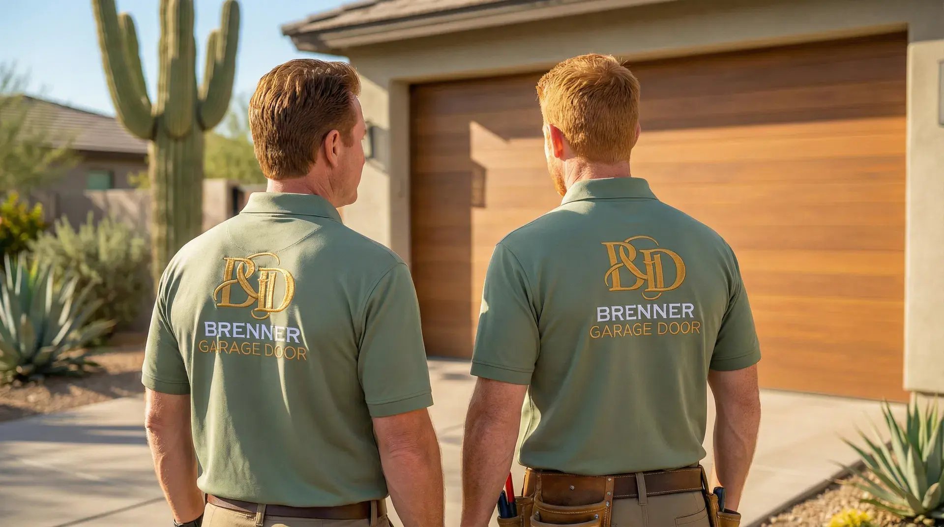 The Brenner Garage Door team